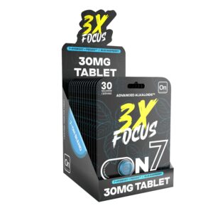 3X Focus 1-Count 30MG Box