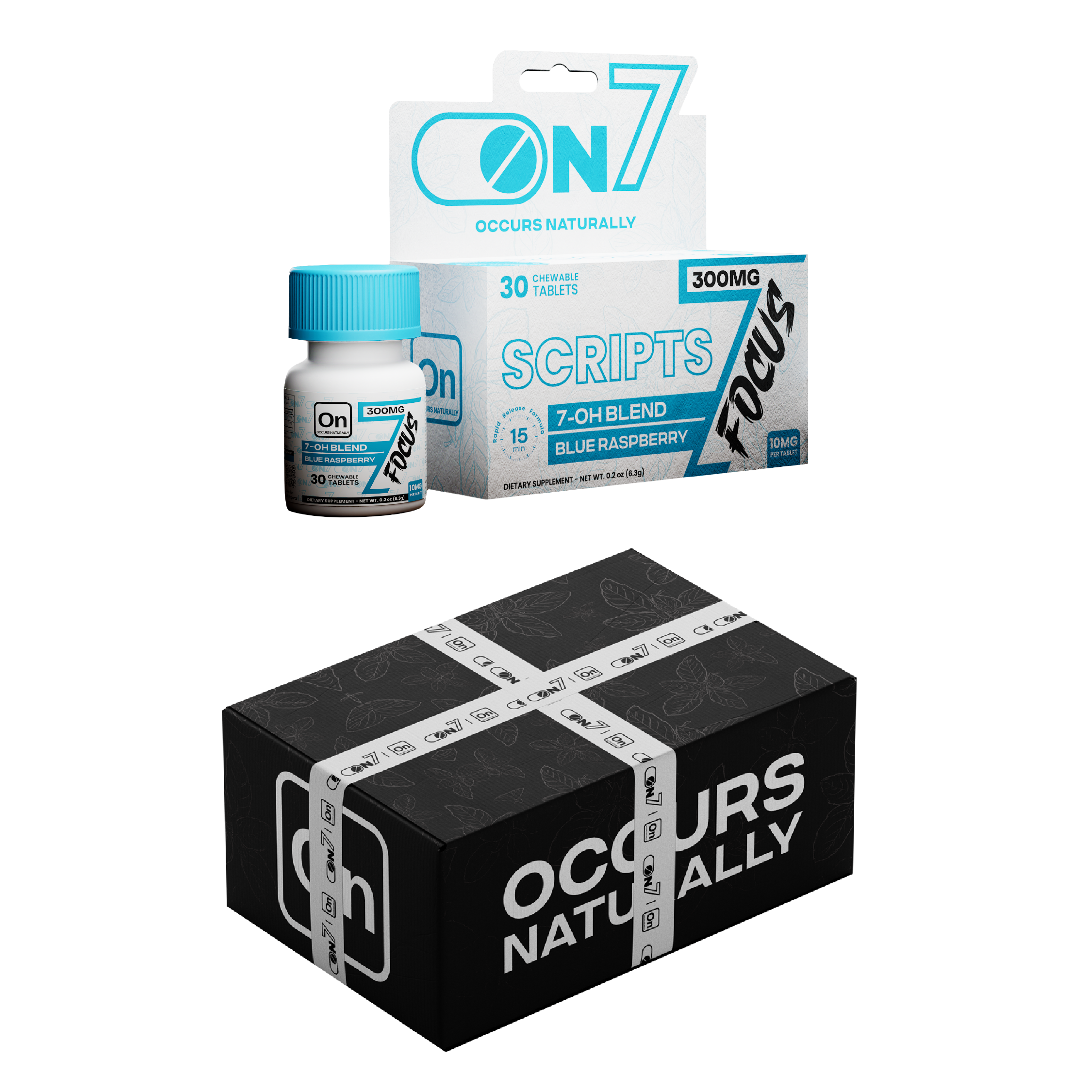Focus 30-Count ON7 300MG Master Case - 4 Display - 20 Bottles