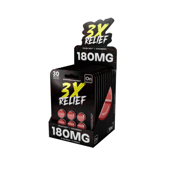 6ct 180mg 3x red